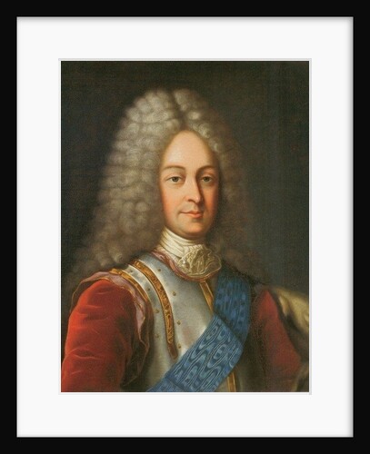 Portrait of Prince Vasily Lukich Dolgorukov, first half of 18th century by School Russian
