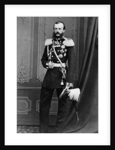 Portrait of Grand Duke Michael Nikolaevich of Russia by Russian Photographer