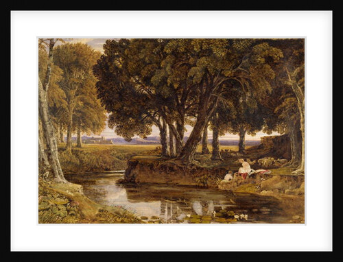 The Close of the Day, 1829 by George the Younger Barret