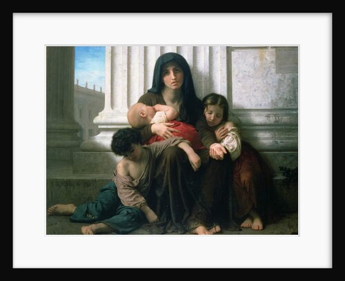Charity or The Indigent Family', 1865 by William-Adolphe Bouguereau