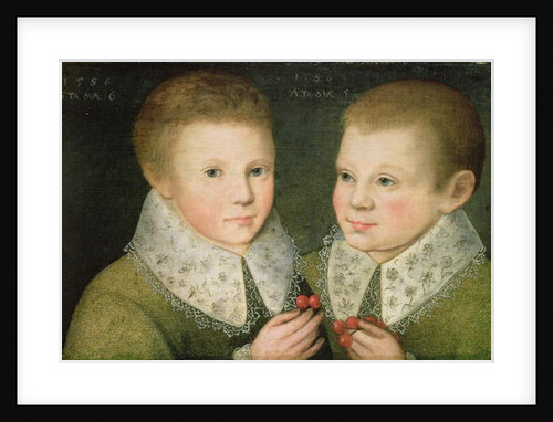 Portrait of Two Brothers, 1586 by Marcus Gheeraerts