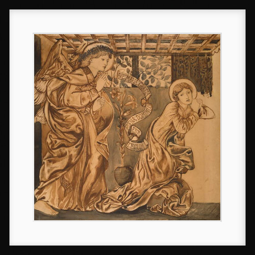 The Annunciation, c.1862 by Edward Coley Burne-Jones