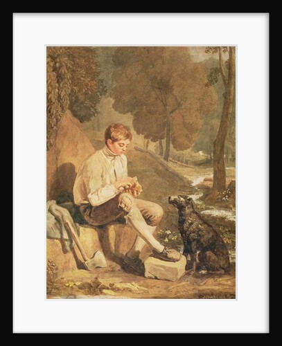 A Young Woodcutter, 1812 by Joshua Cristall