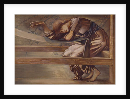 The Briar Rose Series - Study for 'The Garden Court' by Edward Coley Burne-Jones