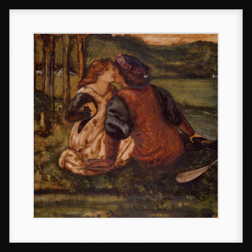 An Idyll, 1862 by Edward Coley Burne-Jones