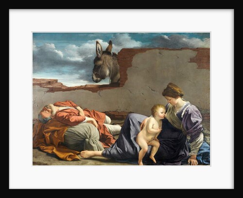 Rest on the Flight into Egypt, 1615-1621 by Orazio Gentileschi