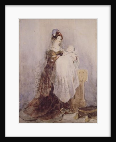 The Christening, 1830-1832 by David Cox
