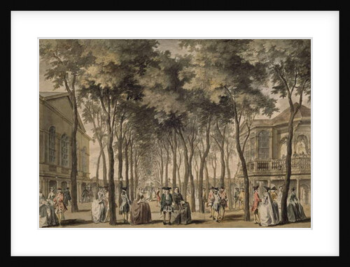 A View of the Grand Walk, Marylebone Gardens, 1778-86 by John Donowell