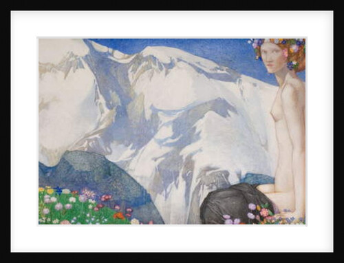 Flora of the Alps, 1918 by Edward Reginald Frampton
