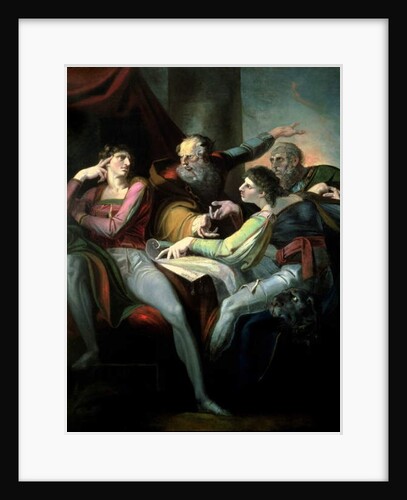 The Dispute between Hotspur, Worcester, Mortimer and Glendower, 1784 by Henry Fuseli