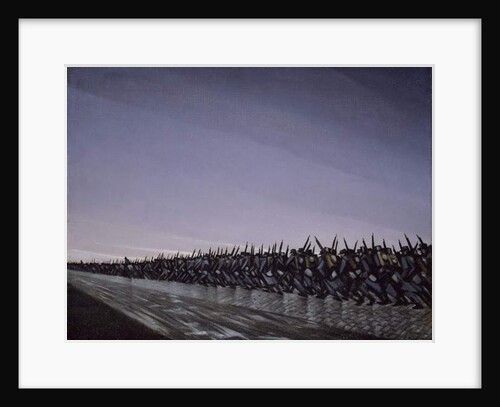 Column on the March, 1915 by Christopher Richard Wynne Nevinson