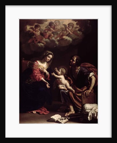The Holy Family, 1682 by Benedetto the Younger Gennari