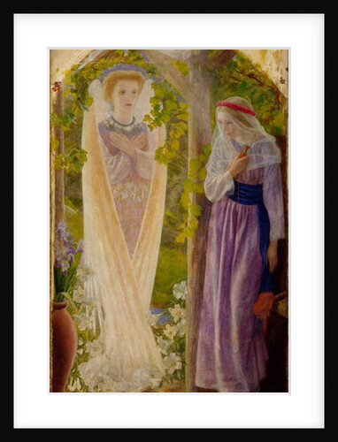 The Annunciation, 1858 by Arthur Hughes