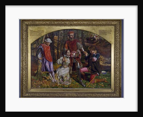 Valentine Rescuing Sylvia from Proteus, 1851 by William Holman Hunt