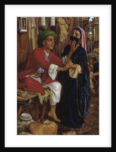 The Lantern Maker's Courtship, A Street Scene in Cairo, 1861 by William Holman Hunt