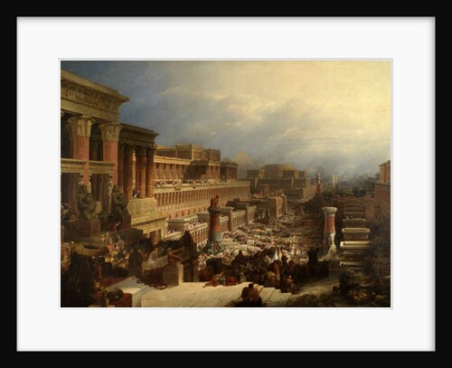 The Departure of the Israelites, 1829 by David Roberts