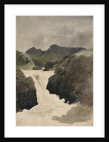 Skelwith Force, Westmorland, 1800-1820 by Robert Hills