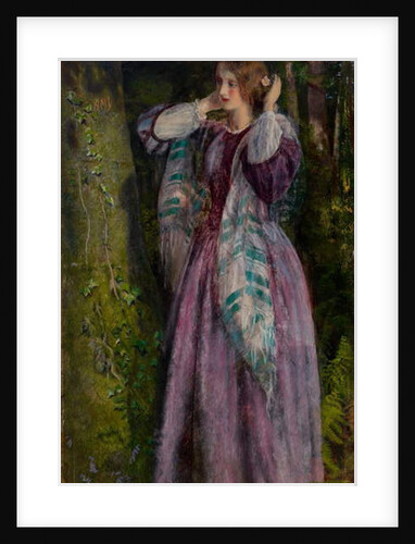 Amy, study for 'The Long Engagement', 1859 by Arthur Hughes