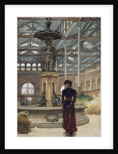 Old Market Hall and Fountain, Birmingham, 1880 by Walter Langley