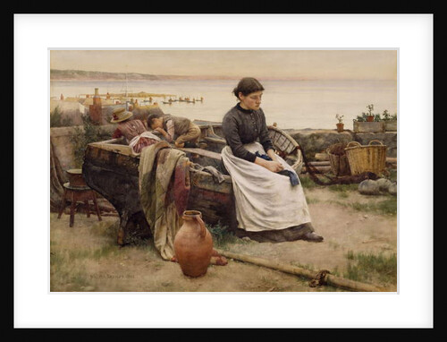 But oh for the Touch of a Vanished Hand, 1888 by Walter Langley