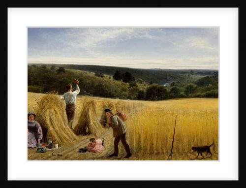 The Valleys also Stand Thick with Corn, 1865 by Richard Redgrave
