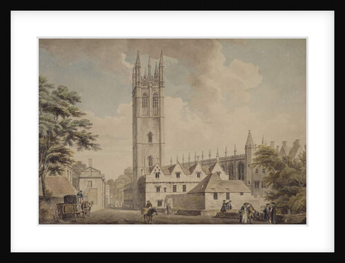 Magdalen Bridge And Tower, Oxford, 1768-1772 by Michael (1743-1801) Rooker