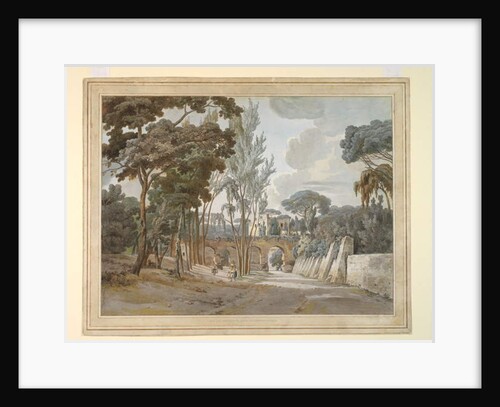 Ancient Aquaducts Near the Capodichino, Naples, 1780-1782 by William Pars