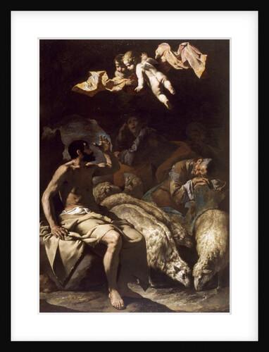 The Angel Appearing to the Shepherds, 1600-50 by Bassante Bartolomeo