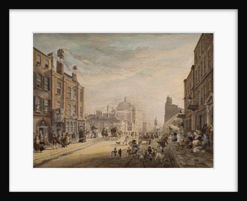 View Towards Hanover Square Showing Holles Street, London, 1773-1791 by James Miller