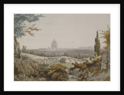 St. Peter's, Rome, 1776 by William Pars