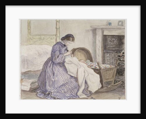 Stewart Harrison's The Iceberg - The Seamstress, 1860 by John Everett Millais