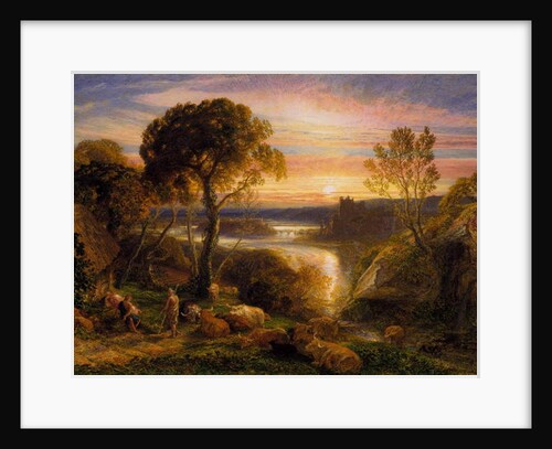 Tityrus Restored to his Patrimony, 1877 by Samuel Palmer