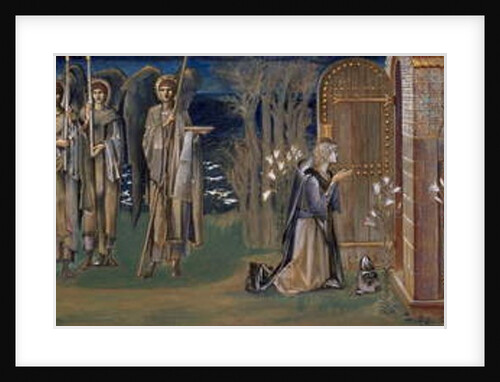 Study for the tapestry 'The Attainment of the Holy Grail', c.1894 by Edward Coley Burne-Jones