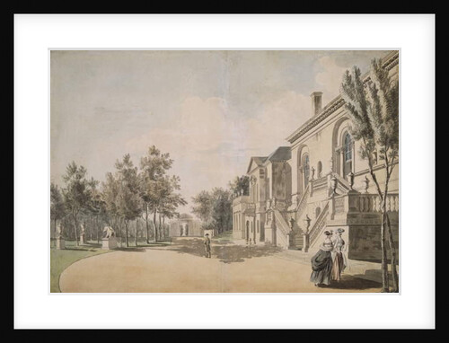 Chiswick House, 1766-1768 by Paul and/or Sandby Thomas Sandby