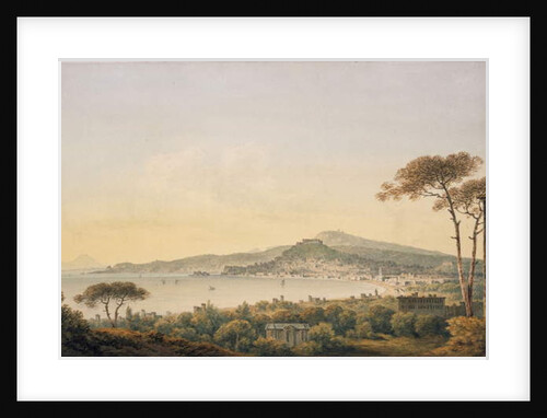 Naples From Sir William Hamilton's Villa, 1780-1782 by John Warwick Smith