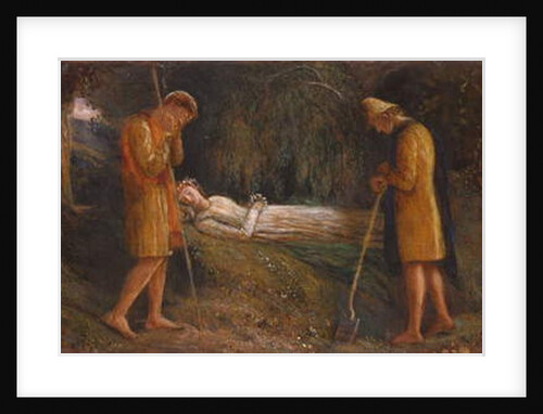 Imogen and the Shepherds 1860-1870 by James Smetham