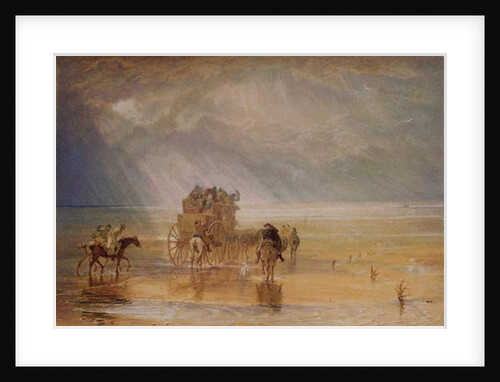 Lancaster Sands, 1816-1825 by Joseph Mallord William Turner