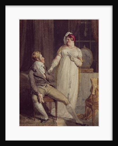 Tom Jones and Mrs Weston by Thomas Uwins