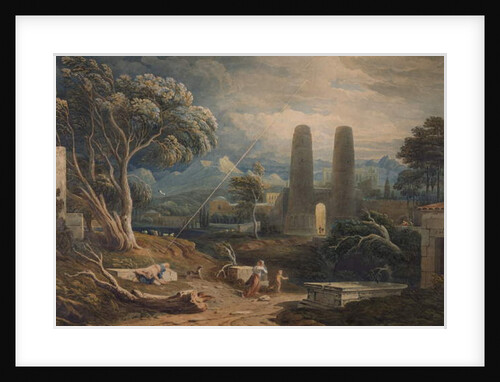 A Thunder Storm, 1817-1818 by John Varley