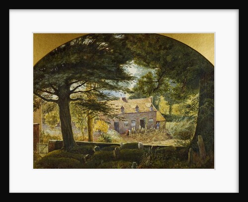 Looking from Northfield Churchyard, 1874 by James Thomas Watts