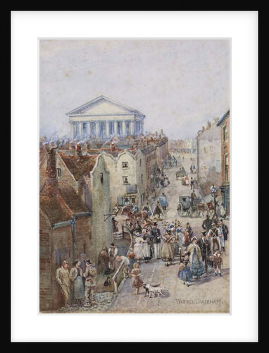 Hill Street, 1850 by Warren Blackham