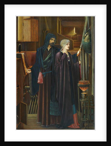 The Wizard, 1898 by Edward Coley Burne-Jones