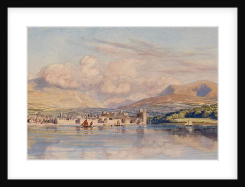 Caernarvon, 1875 by John Brett