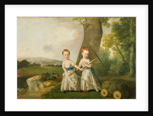 The Blunt Children, c.1766-80 by Johann Zoffany