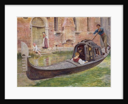 The Gondola, 1868 by Frederick Walker