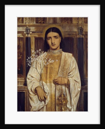 A Saint of the Eastern Church, 1867-68 by Simeon Solomon