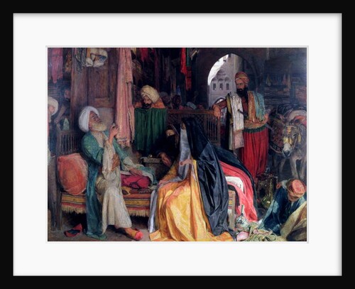 The Doubtful Coin, 1869 by John Frederick Lewis