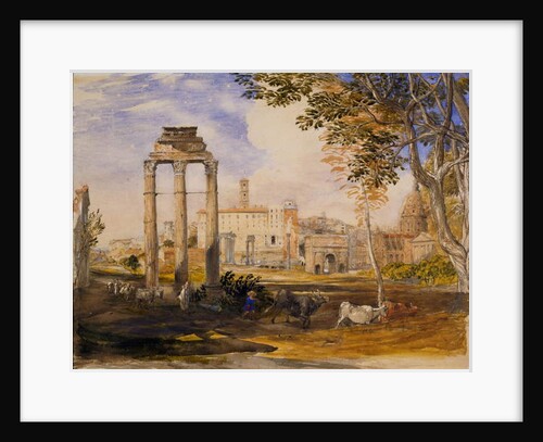 The Forum, Rome, 1837 by Samuel Palmer