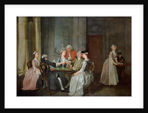 Playing At Quadrille, 1740-50 by Francis Hayman