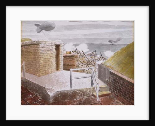 Coastal Defences, October 1941 by Eric Ravilious